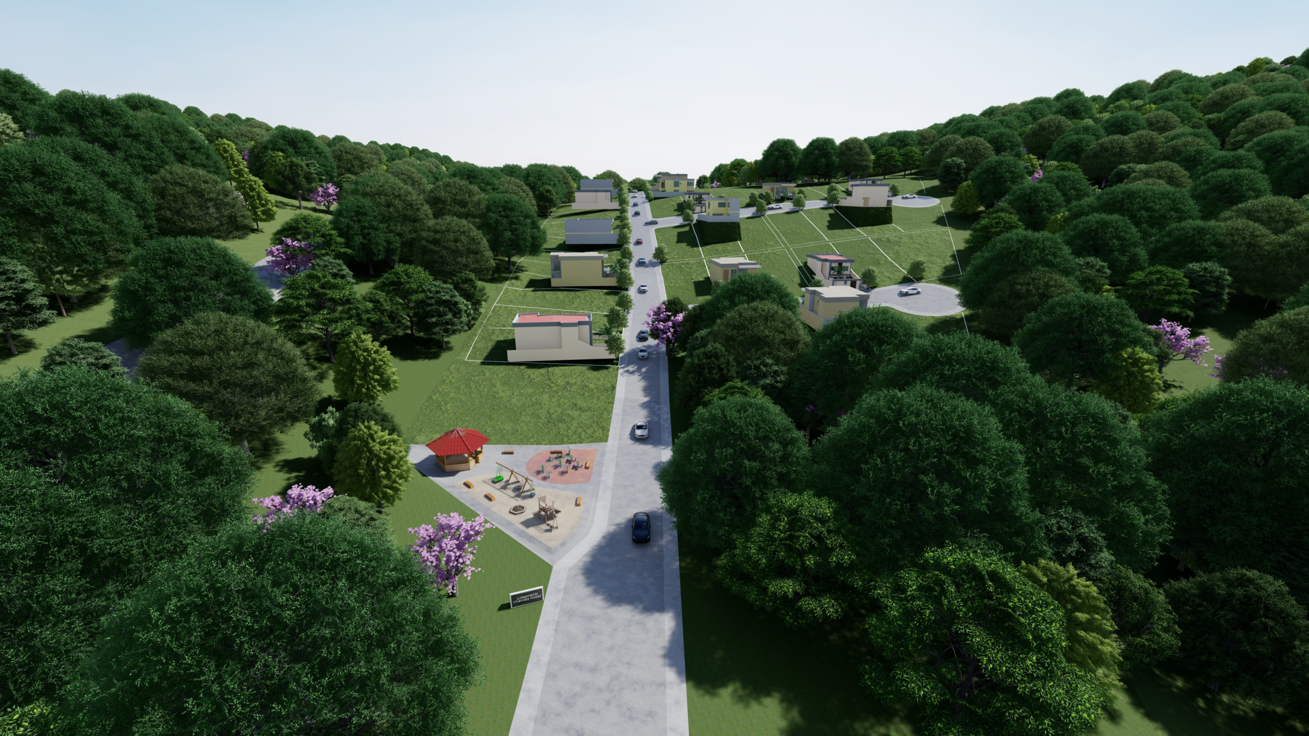 Lote vista para a reserva verde